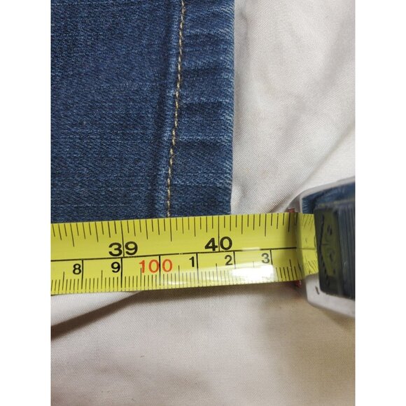 Lee Jeans Womens 14 Straight Denim Pants Ladies Medium Stretch Bootcut - Picture 12 of 12